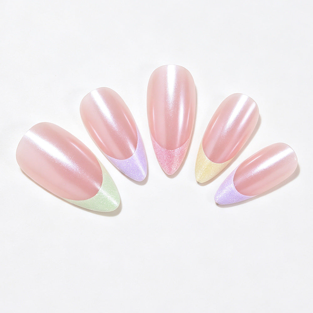 Gradient-Effekt Druck-On-Nagelspitzen Brehn