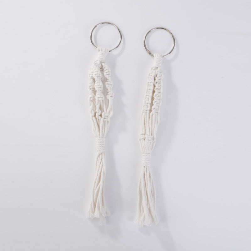 Schlüsselschmuck mit Makramee-Design Brehn