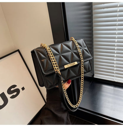 Gepolsterte Mini-Handtasche