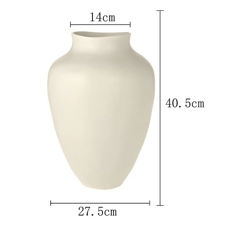 Elegante große Keramikvase