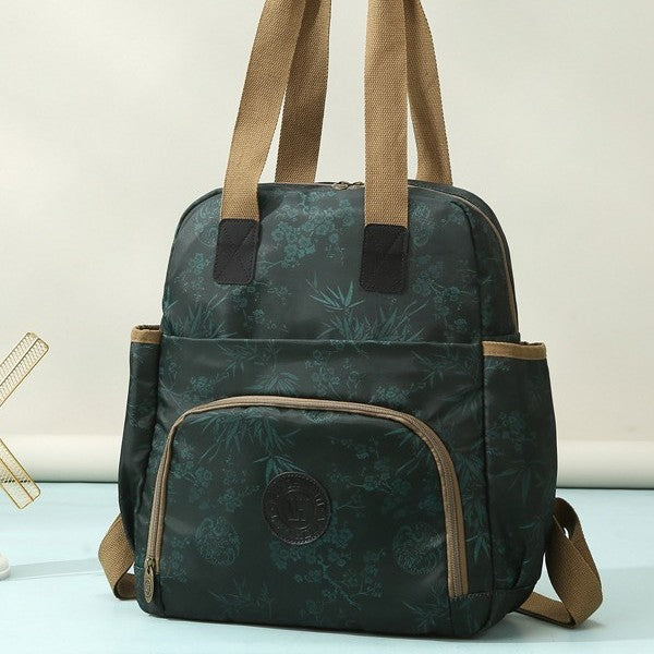 Blumenmuster Multi-Funktions-Rucksack Brehn