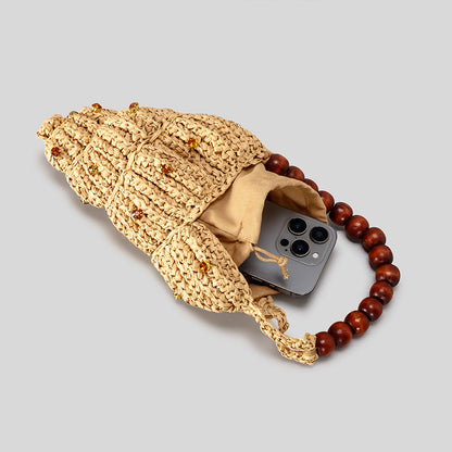 Künstlerische Schaleneform-Handtasche