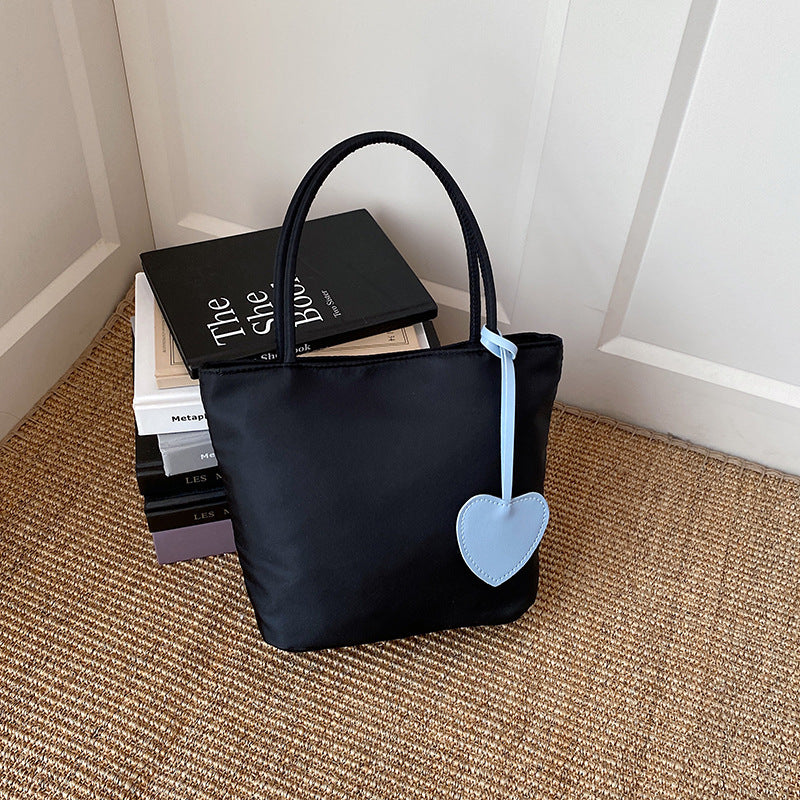 WoStylish Herz-geschmückte Alltags-Tote-Tasche Brehn