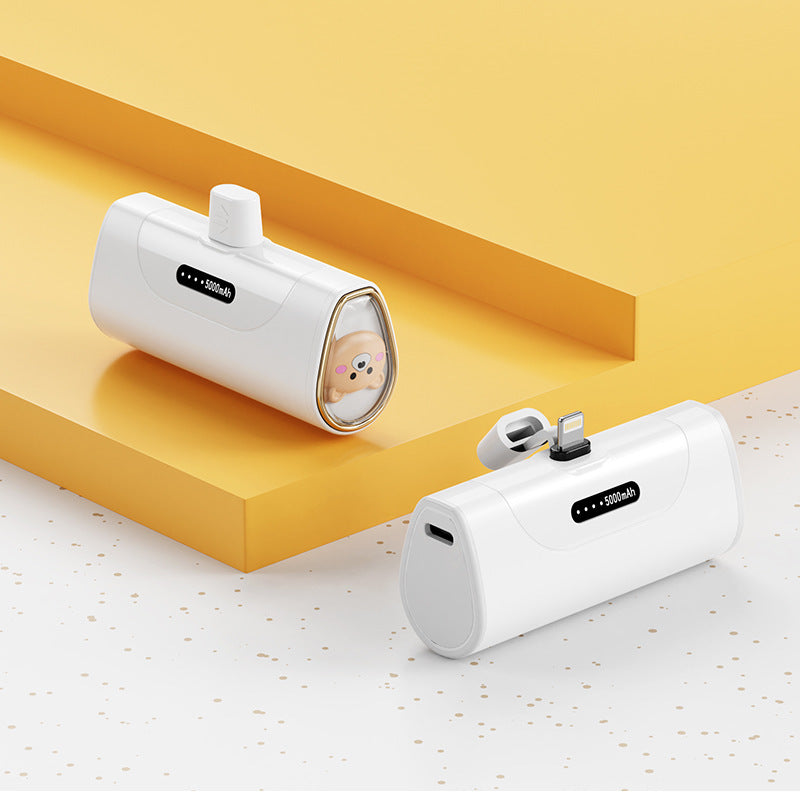 Lustige Powerbank mit integrierter Tierfigur Brehn
