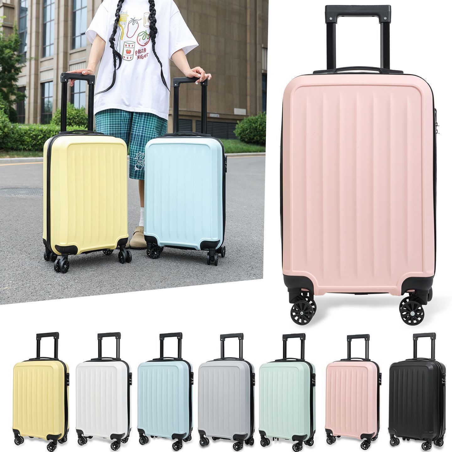 Hartschalen Trolley Mit Innovativem Sicherheitssystem Brehn