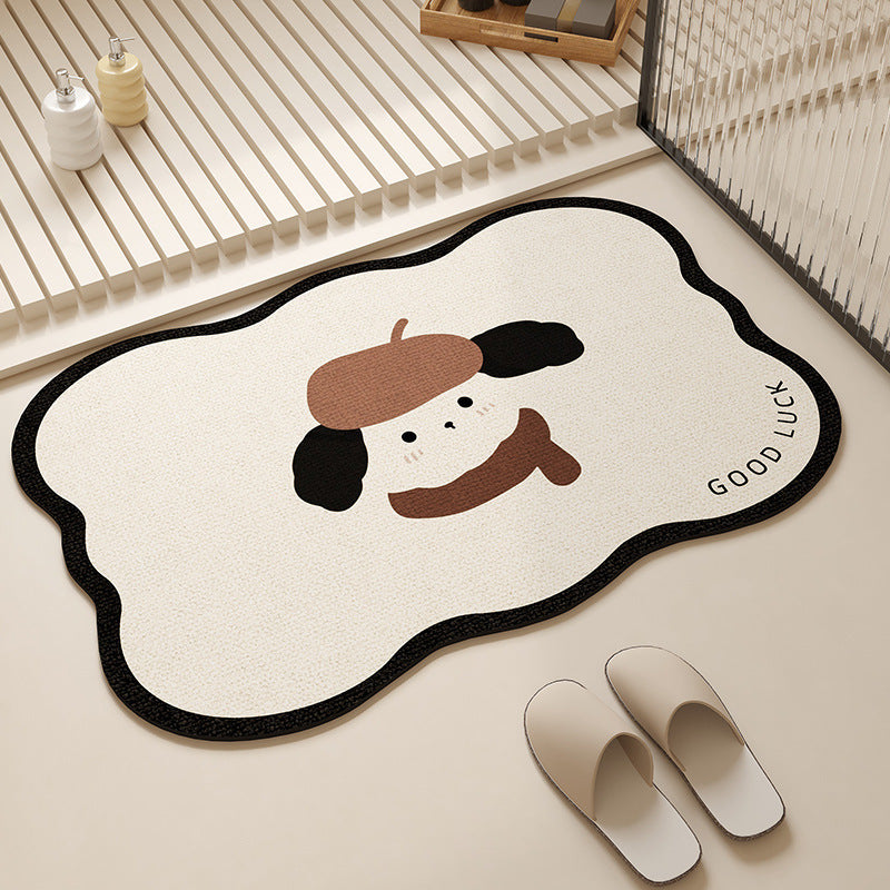 Verspielte tierische Absorptionsmatte Brehn