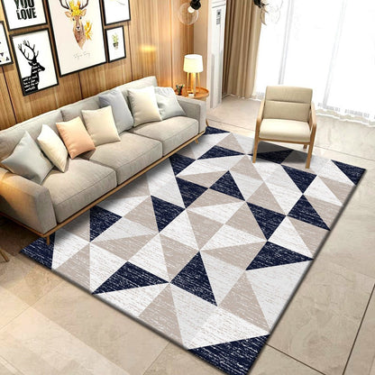 Geometrisch gemusterter Teppich