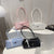 WoCharming Polka Dot Schleifen-Detail Handtasche Brehn