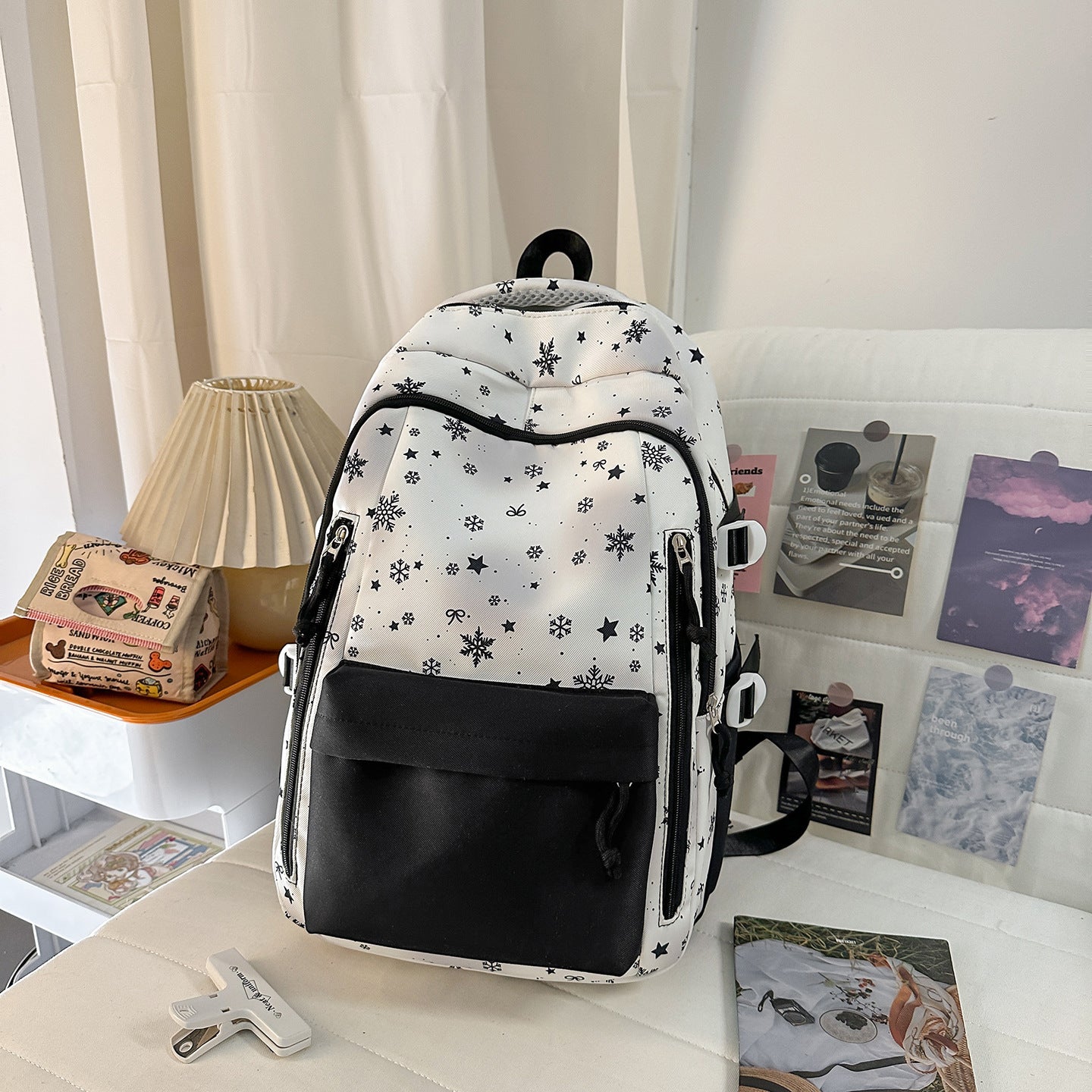 Multifunktionaler Rucksack mit Verspieltem Design und Ergonomischen Polstern Brehn