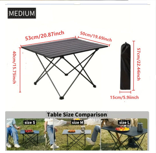 Unisex Faltbarer Campingtisch Brehn