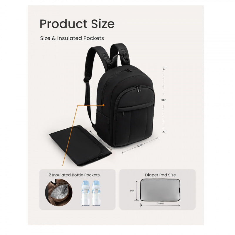 Multifunktionaler Rucksack mit Isolierendem Fach Brehn