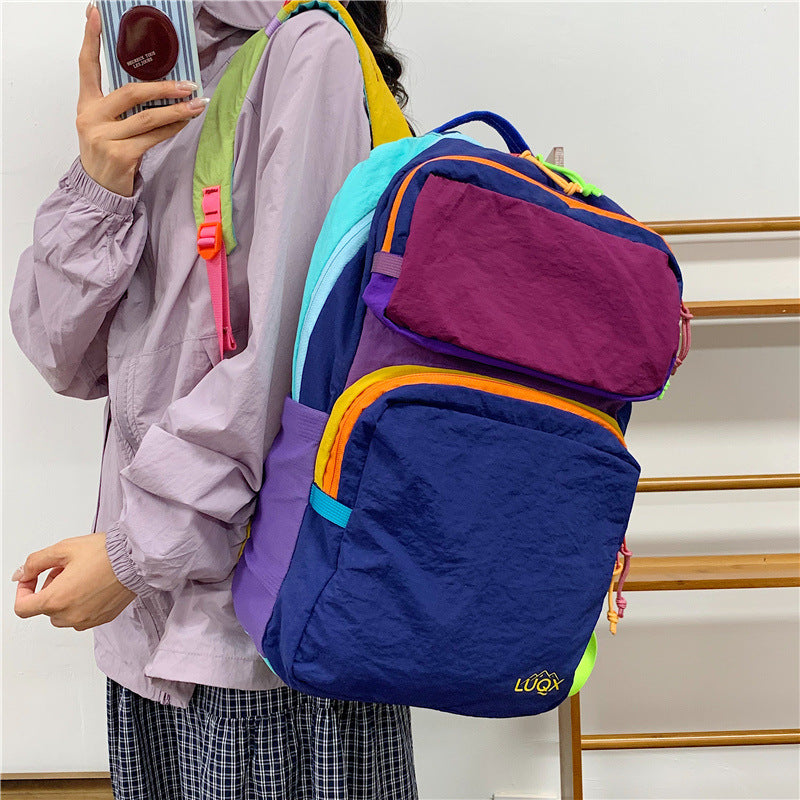 Multifunktionaler Farbenfroher Rucksack Brehn