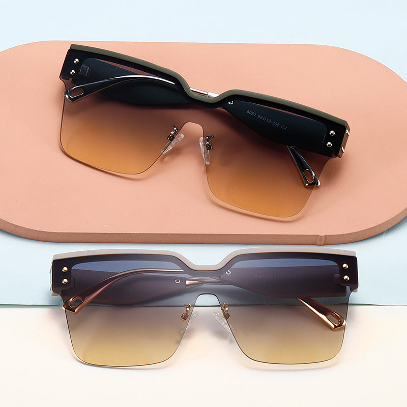 Damen Fashion Sonnenbrille mit geometrischem Design und UV-Schutz Brehn