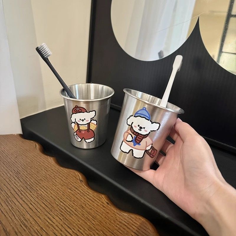 Edelstahl Becher mit Niedlichem Tierdesign Brehn