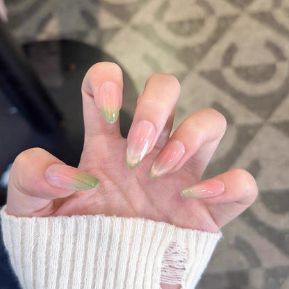 Künstlerisches Gel Press-On Nagelset Brehn