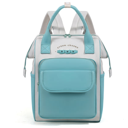 Stylischer Mehrfach-Taschen Rucksack Brehn