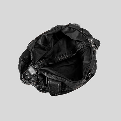 Multifunktionale Lederhandtasche
