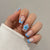 Blumenmuster Press-On Nail Art Brehn