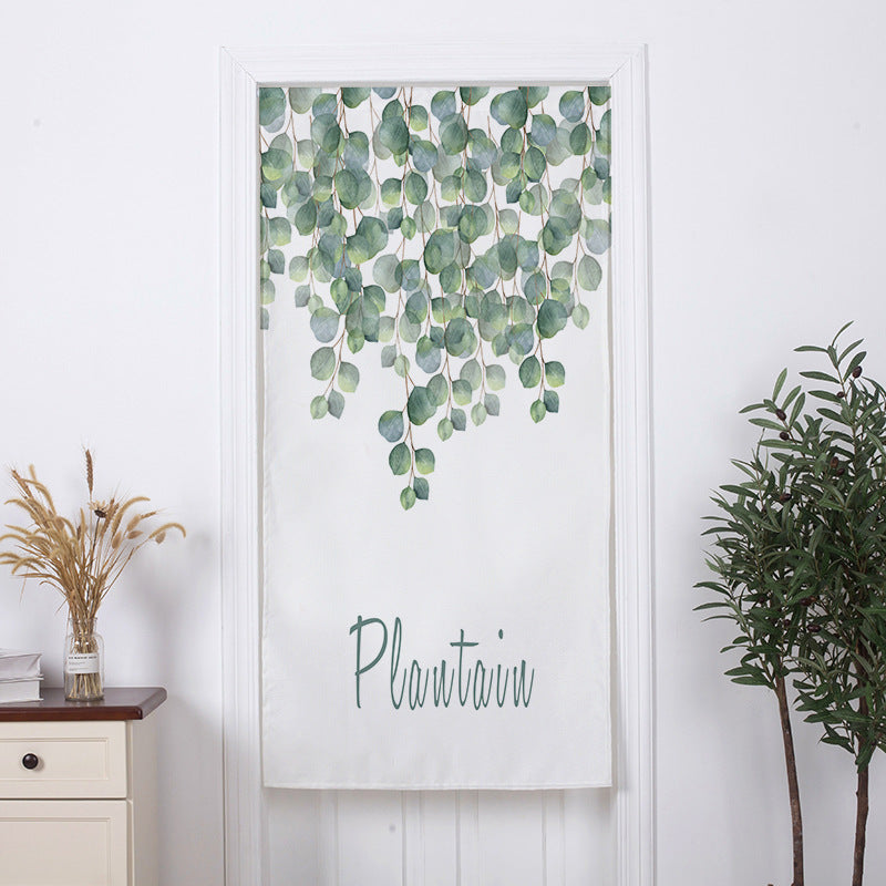 Dekorativer Aquarell Pflanzen Wandteppich