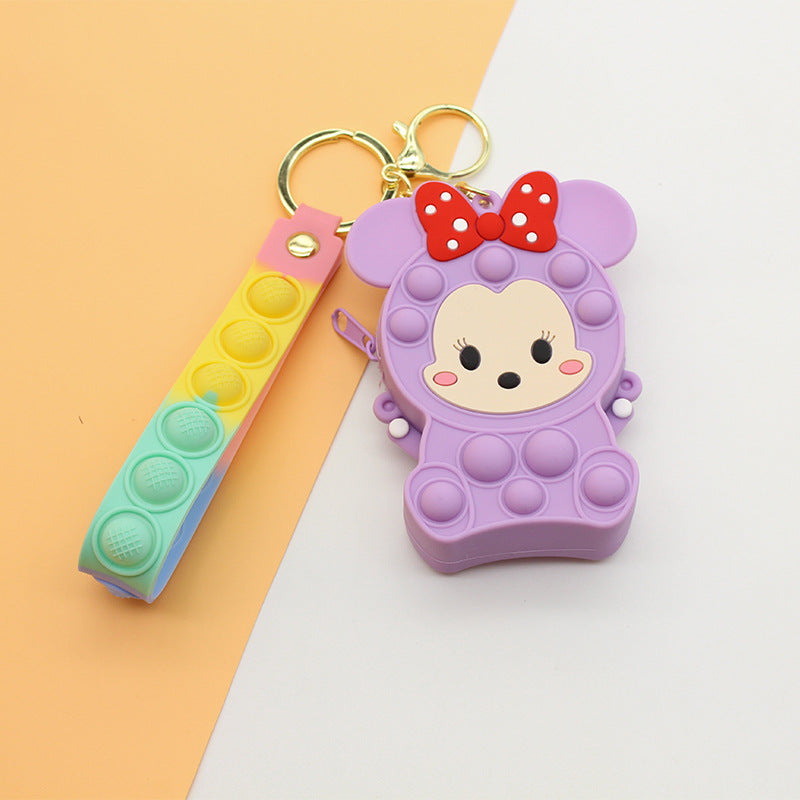 Damen Keychain mit Pop It Design Brehn