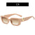Oversized Premium Geometrische Sonnenbrillen