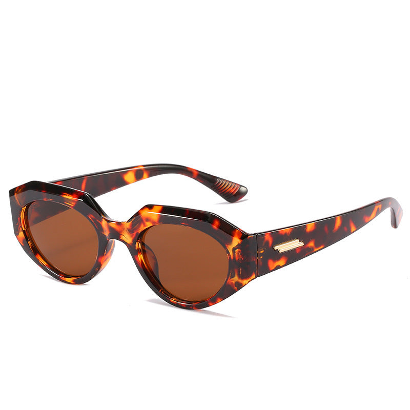 Damen geometrische Cat-Eye Sonnenbrille Brehn