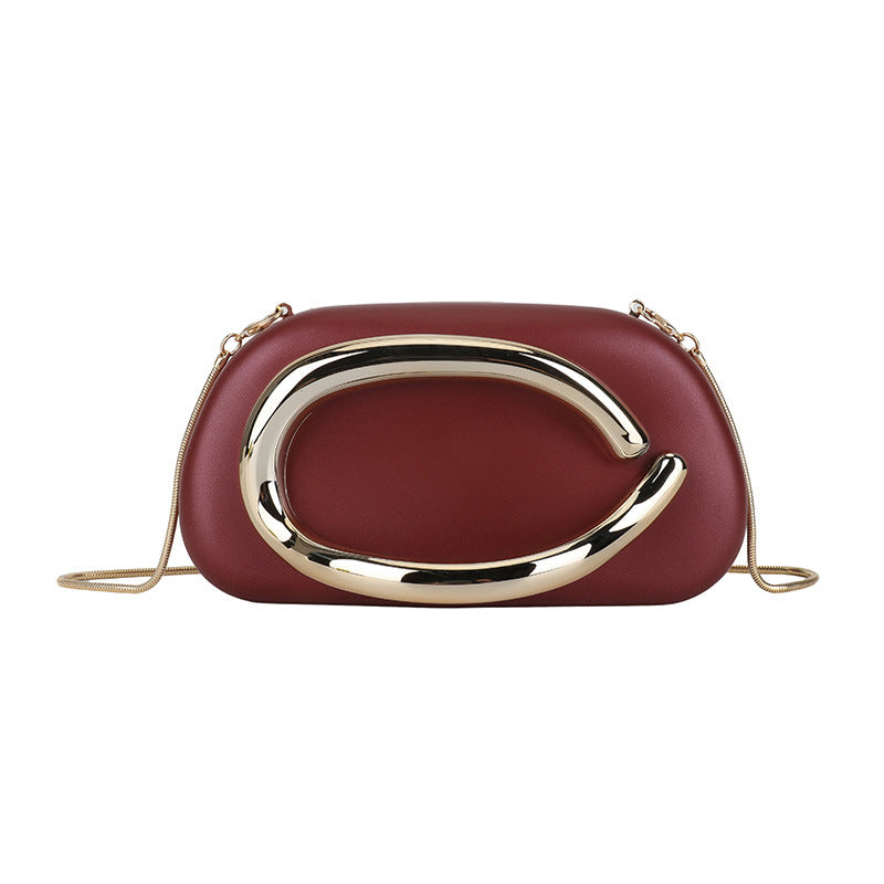 Chic Skulptierte Crossbody Handtasche Brehn