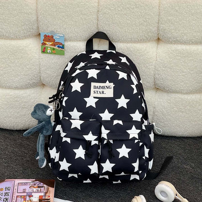 Stylische Sternmuster-Rucksack