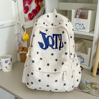 Stylischer mit Sternen verzierten Cordura-Rucksack Brehn