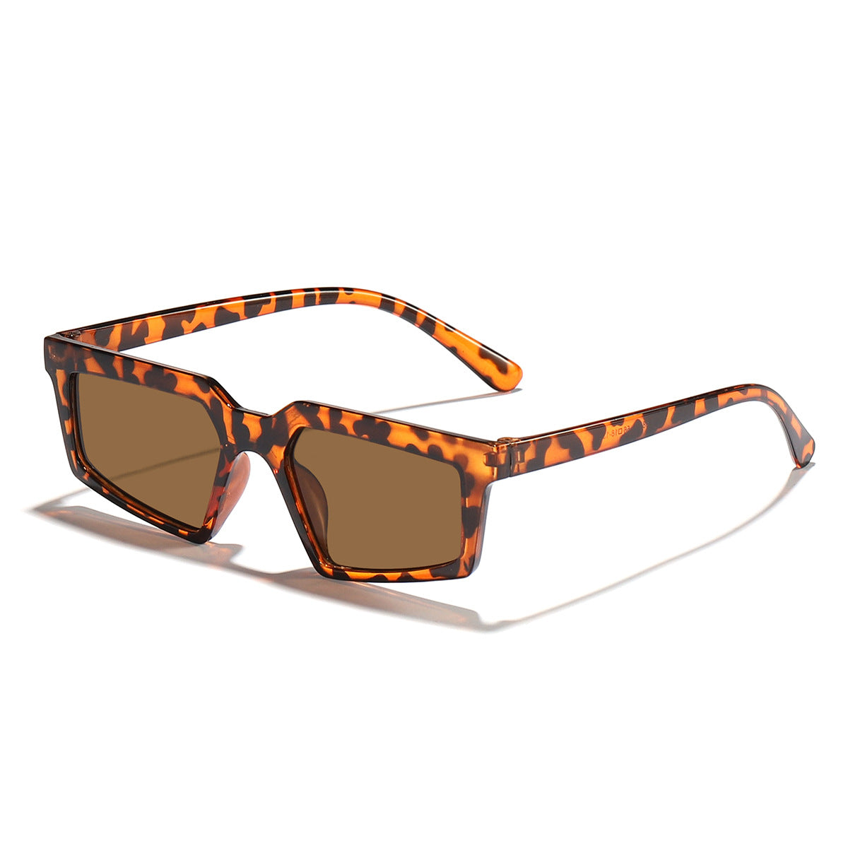 Damen modische Sonnenbrille im urbanen Polygon-Design Brehn