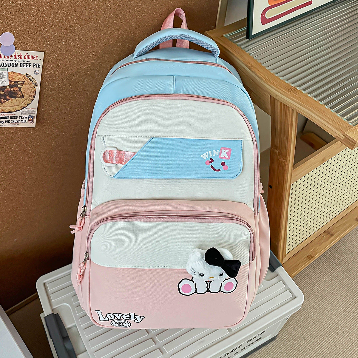 Fun-Themen Plüsch-Charakter-Rucksack Brehn