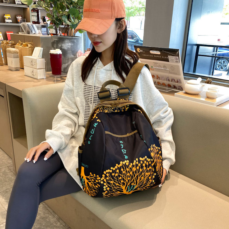 Stylische Canvas-Rucksack Brehn