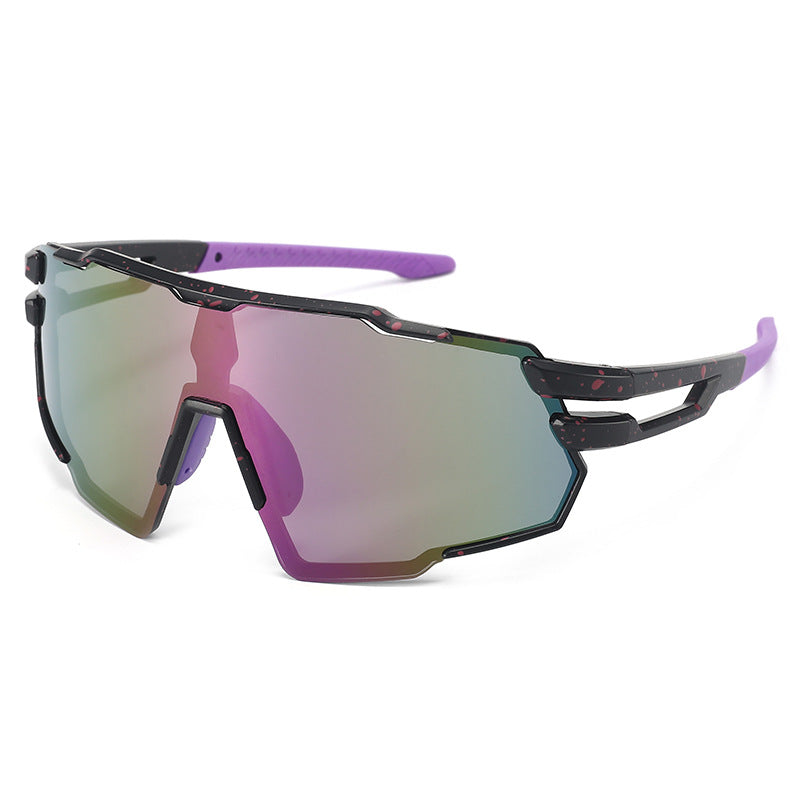 Sportive Herren-Wrap-Around-Sonnenbrille Brehn
