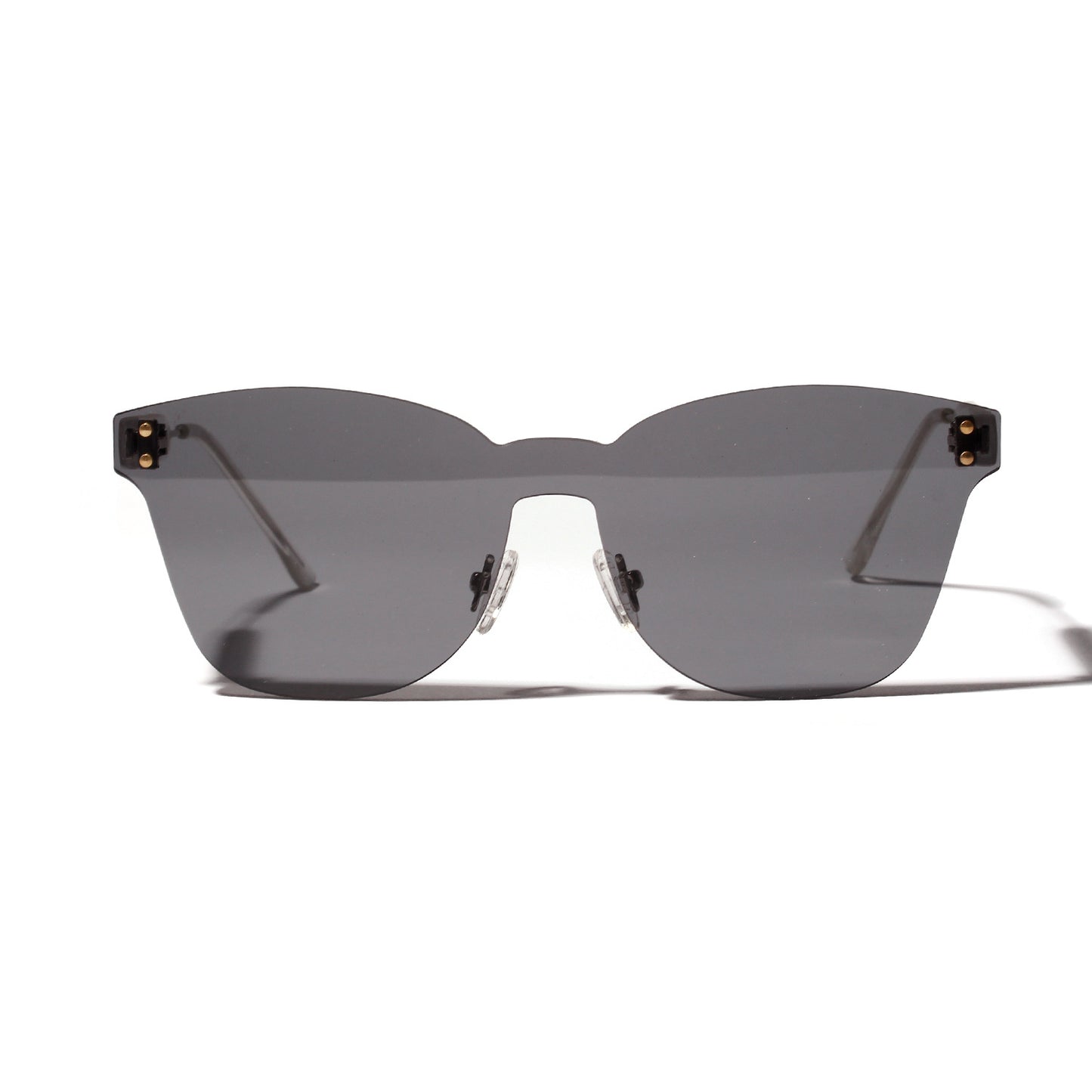 Damen Modesonnenbrille mit einzigartigem transparenten Rahmen Brehn