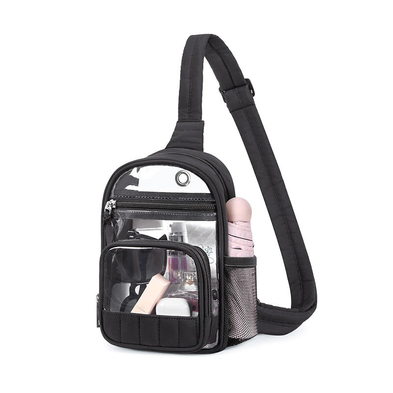 Multifunktionale Transparente Sling-Tasche Brehn