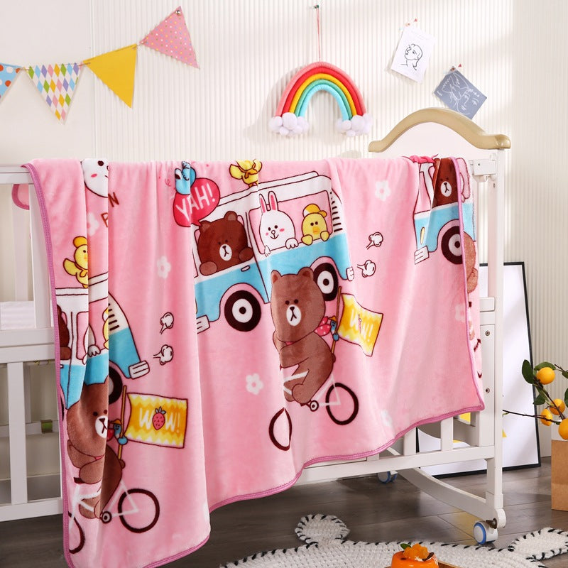 Kinder Cartoon Charakter Fleece Decke Brehn