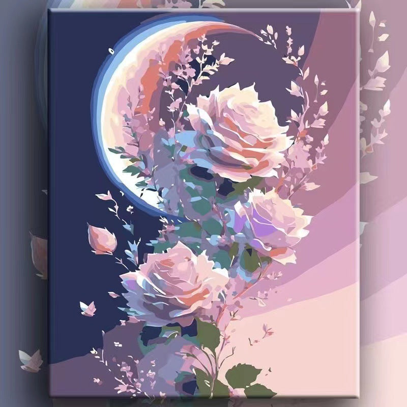 Floral Landscape Leinwandkunst Brehn