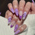 Premium Floral Press-On Nails Brehn