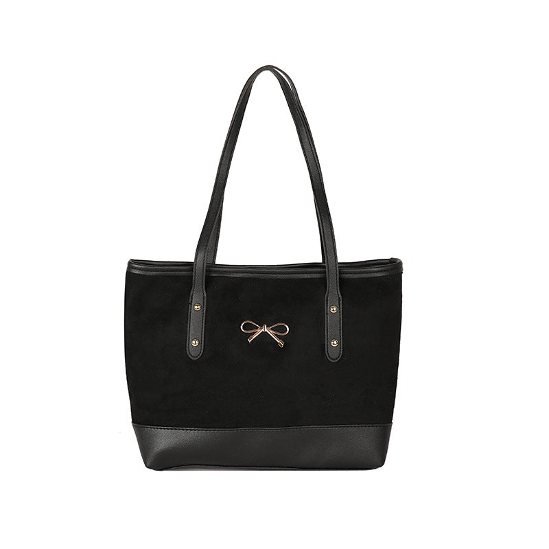 WoStylish Faux Suede Tote Bag Brehn
