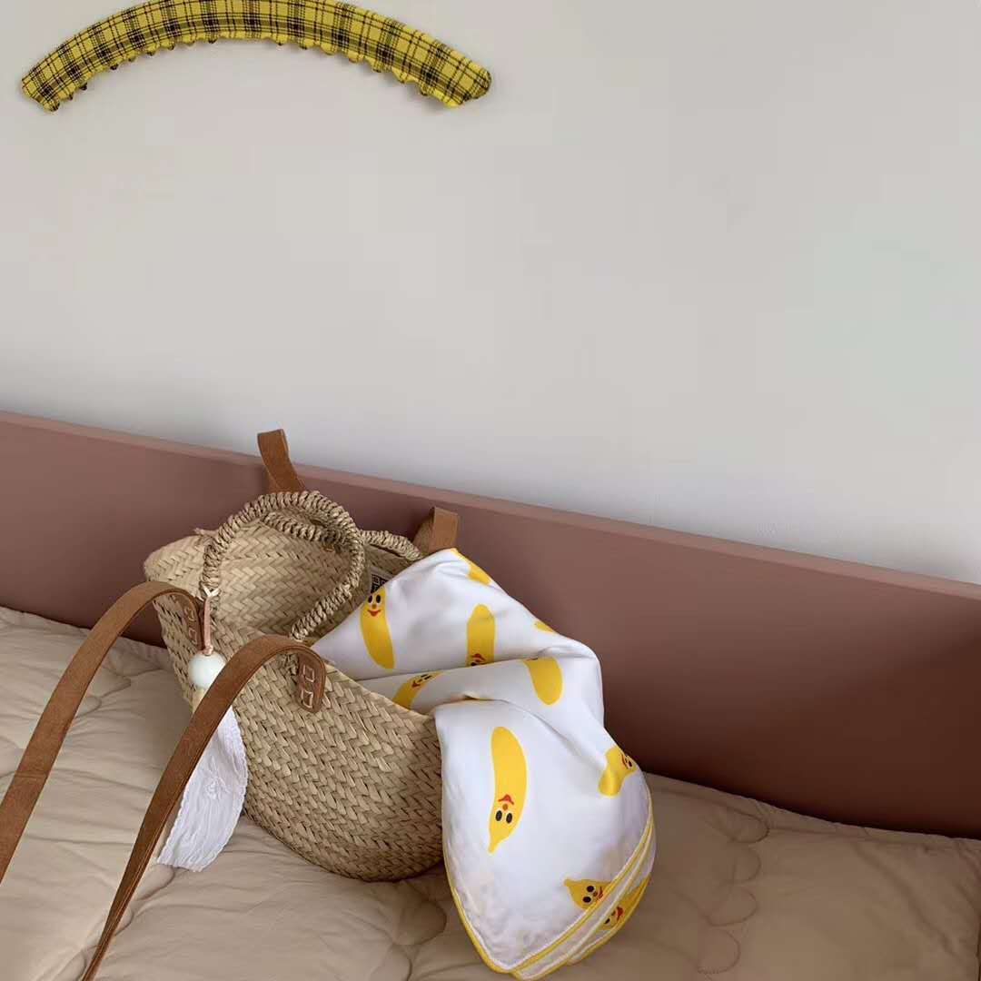 Kuschelige Baby-/Kinderdecke aus weicher Mikrofaser mit fröhlichem Bananen-Print