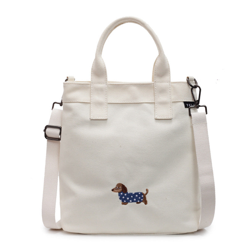 Stylische Canvas-Handtasche Brehn