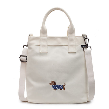 Stylische Canvas-Handtasche Brehn