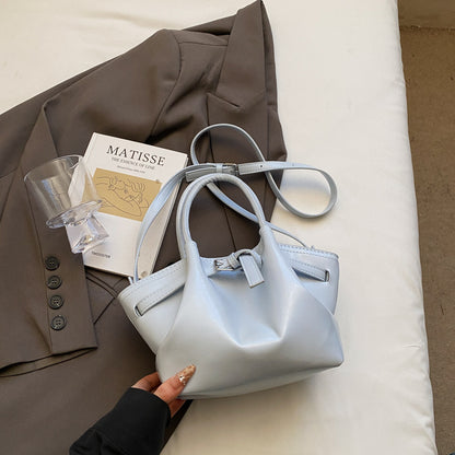 Strukturierte Mini-Handtasche