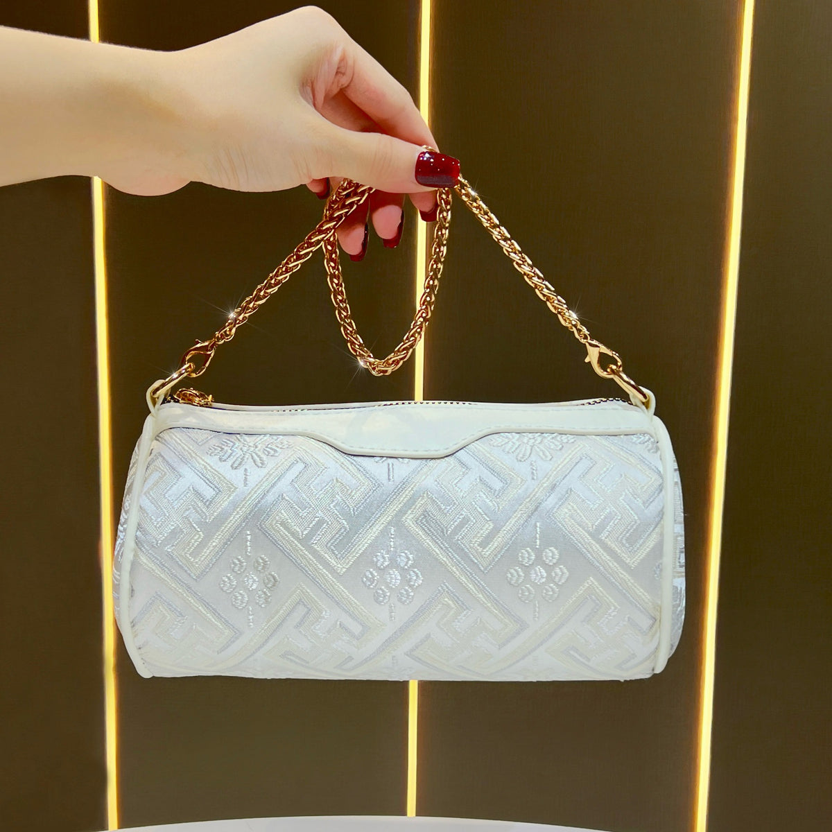 Elegante dekorative Abendtasche