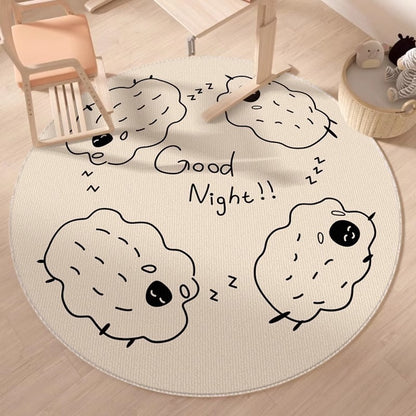 Runder Spielzimmer Teppich