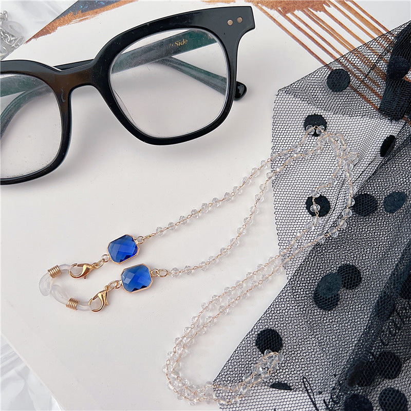 Stylische Perlen-Brillen Kette Brehn