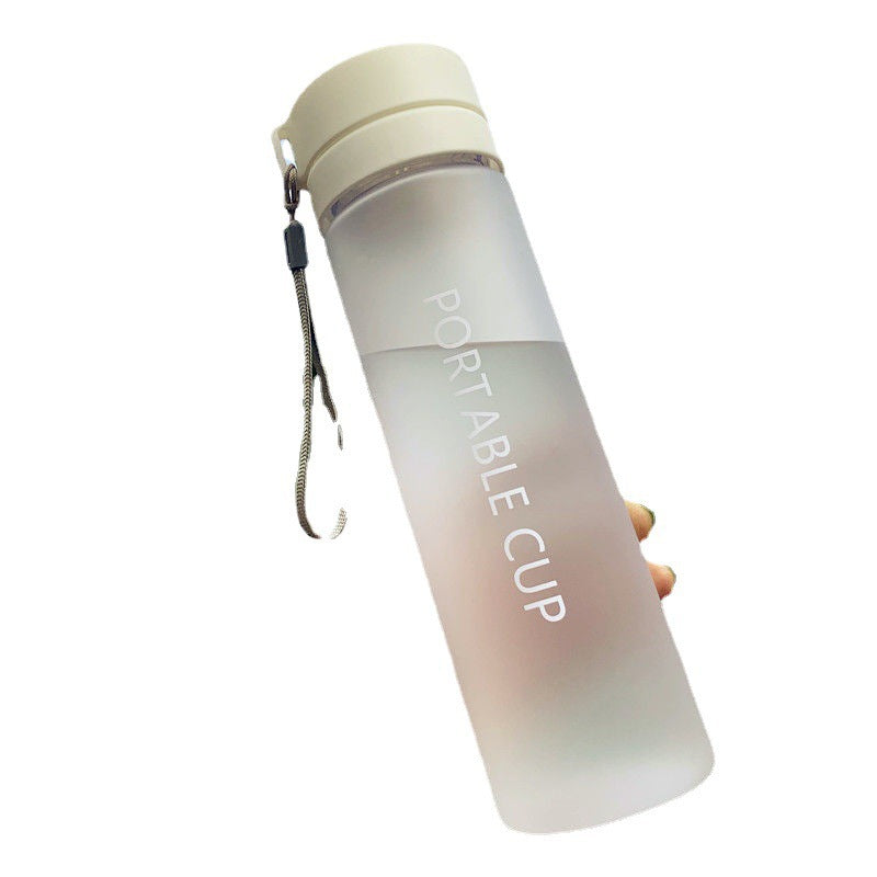 Damen tragbare Wasserflasche mit praktischem Reinigungssystem Brehn