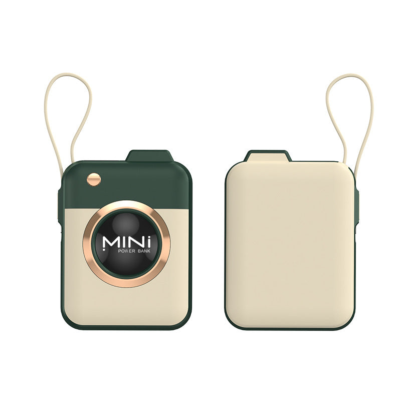 Mini-Powerbank mit Trageband und Hoher Kapazität Brehn