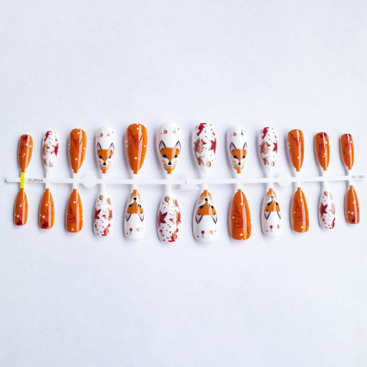 Fuchs-Themen Künstlerische Nagelkunst