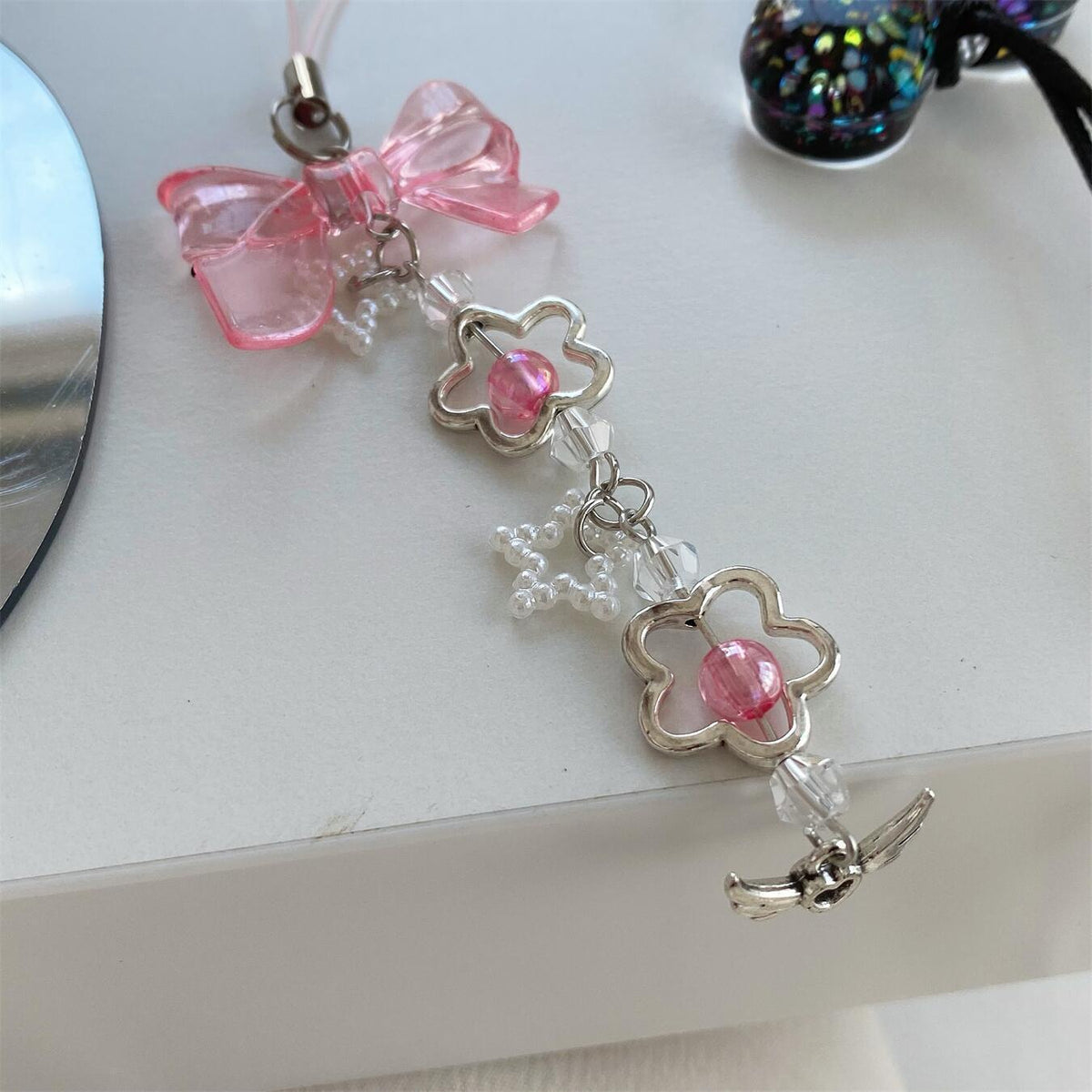 Dekorativer Charm-Handy-Lanyard Brehn